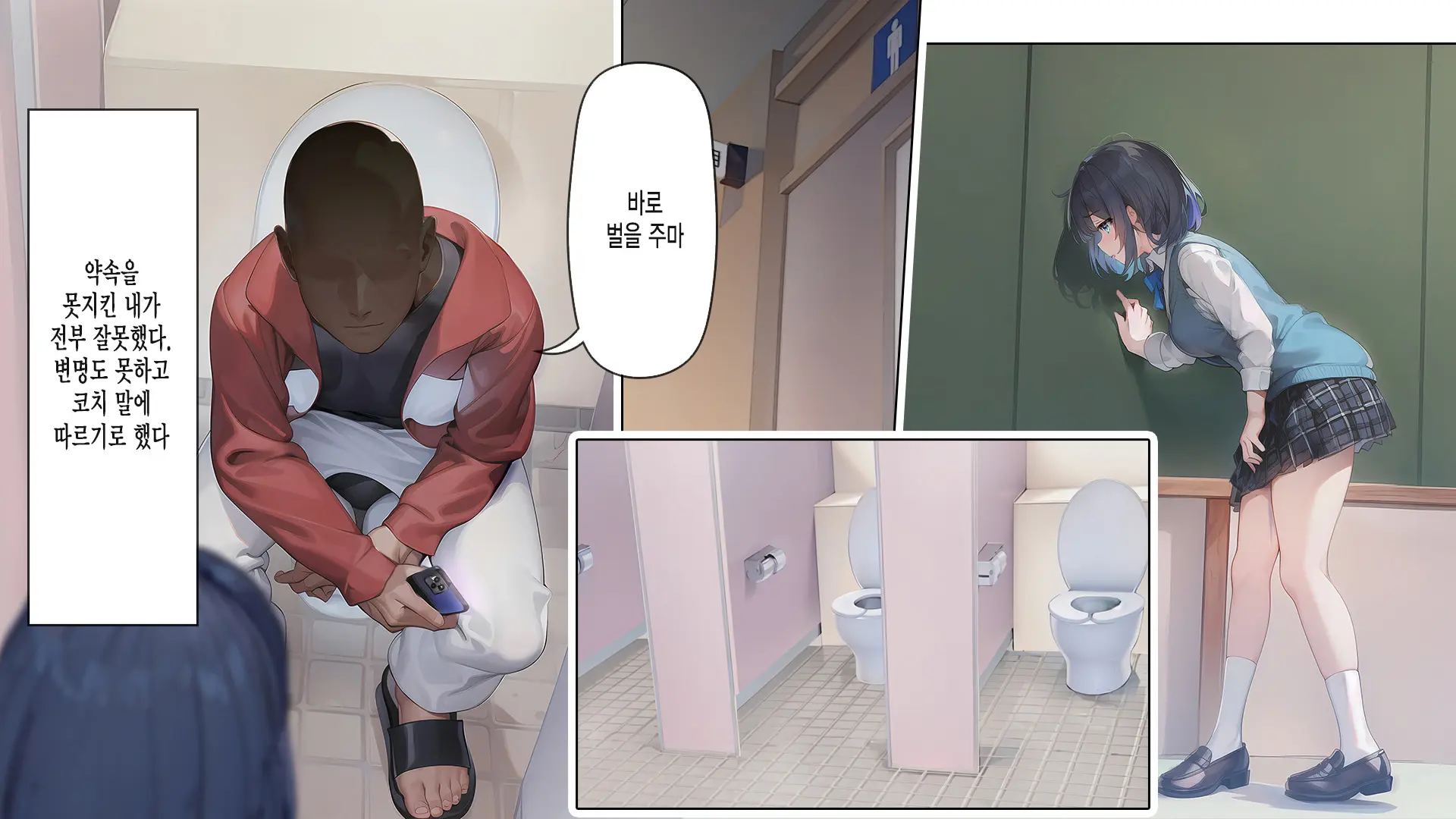 Saimin Appli De Kowasareta Boku No Kanojo -Joushiki Kaihen De Coach No Seidorei- | 최면어플로 망가진 내 여친 -상식개변으로 코치의 성노예-